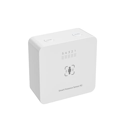 THIRDREALITY Presence Sensor R2,24GHz mmWave Radar,Adjustable Sensitivity,Zigbee Hub Required,Battery Powered,Support Home Assistant,SmartThings,Homey or Echo Devices with Built-in Zigbee hub