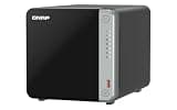 QNAP TS-462A-4G 4-Bay Desktop NAS, Intel Celeron N5095 Quad-Core (up to 2.9 GHz), 2.5GbE, Dual M.2 SSD Slots, QTS, for Home & SOHO Backup, Multimedia Streaming, Personal Cloud & Surveillance