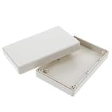 Amosfun Portable Abs Plastic Secret Compartment Project Box with Dual Functionality for Electronics and Money Storage, Waterproof Universal Junction Box to Hide Valuables in Plain Sight