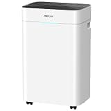 AIRPLUS 4500 Sq Ft Dehumidifier for Home and Basement, 72 Pint Portable Dehumidifiers with Drain Hose for Large Room, Quiet Sleep Mode Dehumidifier for Bedroom, RV De humidifier for Inside Camper