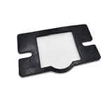 Ride-On Floor Scrubber Debris Filter Replacement, Black Polyester Mesh Screen Assembly for Waste Tank Filtration (1 Pack)