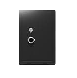 fireproof safe Security Safe with Key Lock Anti-theft Home Safe Box Removable Shelf for Storage Cash Documents Passports