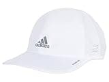 adidas Women's Superlite Hat – Lightweight Moisture-Wicking Cap for Workout and Training, White/Silver Reflective/2, OSFA