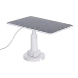 Toyvian 3w Solar Panel Doorbell Charger for Outdoor Installations, Monocrystalline Pet Solar Power Panel with Easy Installation and Sturdy Design, Includes Mounting Bracket for Video