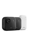 Blink Outdoor 2K+ (newest model) with 1-Year Plus plan — 2K video resolution, Color Vision in low light, and noise cancellation. Sync Module included — 2 camera system (Black)