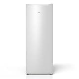 TCL 5.6 Cu Ft Upright Freezer, Slim Compact Low Temperature Energy Efficient Standing Freezer for Meat & Ice Cream, Fits in Dorm, Apartment, Garage, Kitchen, Small Spaces