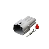 6Pin Gray Automotive Wiring Connector DJ7069Y-2.2-11/21 Compatible with 6187-6561/6180-6771