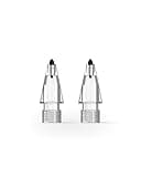 Metapen Air-Flex Tips Softer Pencil Tips 2 Pack, Quieter iPad Pencil Pro Nibs for Pencil