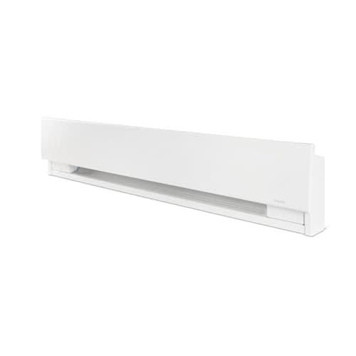 Stelpro Prima Electric Baseboard Heater, 500W / 120V, 36-1/16-In Long x 7-In High, Rooms up to 50 sq. ft., Discreet Design (ASPRL0501W) - White