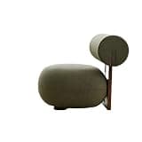 Outdoor Rattan, Recliner, Rocking Chair, Balcony, Outdoor, Courtyard, Leisure, Chair, Lazy, Sofa, Living Room, Sleepable(Matcha Green)