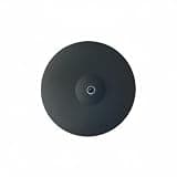 Baoblaze Electronic Drum Cymbal Accessory Electronic Percussion Pad 3-Zone Trigger Rubber Pad Realistic Swing Suitable for Performance Rehearsal Studio, 16 Inch Dual-trigger