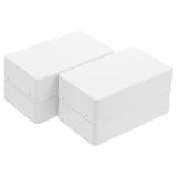 Beavorty 4pcs Portable Storage Boxes for Small Items and Valuables, Abs Plastic Discreet Design, Compact 100x60x25mm Hidden Money and Jewelry Safe for Travel Use