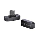 Questyle QCC Dongle Pro [MFi Certified] USB-C Bluetooth Audio Adapter with LDAC,aptX Lossless&aptX-Adaptive,Low Latency Bluetooth 5.4 Dongle for PS5,Wireless Lossless Transmitter for PC/Headphones