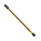 Metal Extension Tube ，Compatible for Dyson V10 V12 Slim Vacuum - Conductive Aluminum Wand Compatible with Absolute/V12 Detect(Golden)
