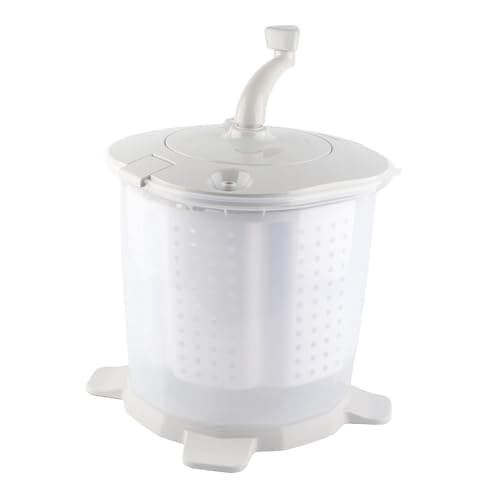 SPXMQSS Hand Crank Washing Machine Portable Washing Machine with Spin Dryer Manual Washing Machine Compact Washing Machine Clothes Washing Machines
