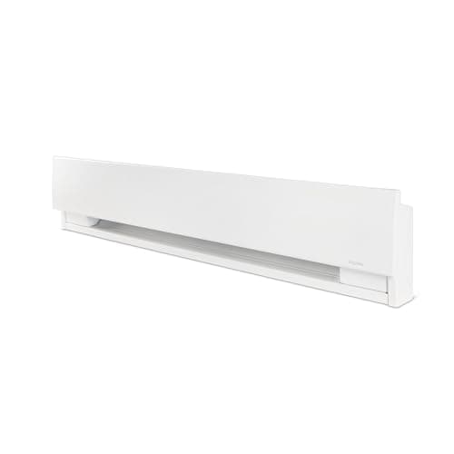 Stelpro Prima Electric Baseboard Heater, 1250W / 240 (940W / 208V), 49-7/8-In Long x 7-In High, Rooms up to 125 sq. ft., Discreet Design (ASPRM1252W) - White