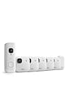 Blink Battery Doorbell 2K+ (newest model) and Outdoor 2K+ (newest model) — Wireless smart security, 2K video, enhanced audio. Sync Module Core included - 5 Cameras + Battery Doorbell 2K+ (White)