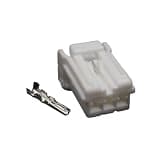 Generic 2 Sets 3-Pin Car Lamp Wire Connector Replaces 174928-1 174921-1 368500-2(1 Set Female)