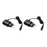 Electric Adapter Shavers Charger 15V 5.4W Power Adapter,Compatible For PHILIPS, 6070/6075/6095 Charging Cable Power Supply Parts(2pcs)