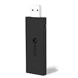 Muddlepaw USB Wireless Adapter for Xbox One Controller Compatible with Xbox One, One S, One X, Elite 1, Elite 2 Controller Works with PC, Laptops, Tablets, Windows 7 8 10, Low Latency (Black)