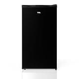 TCL 3.1 Cu Ft Compact Single Door Refrigerator in Black, Small Mini Fridge Without Freezer for Bedroom, Dorm, Office, Kitchen