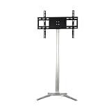 RJYYYDS TV Mounts Universal TV Stand TV Stand Home Desktop Free Punch TV Shelf Invisible Mobile Floor TV Rack 32-65 TV Mounting Bracket TV Stand TV Wall Mount,Silver-b