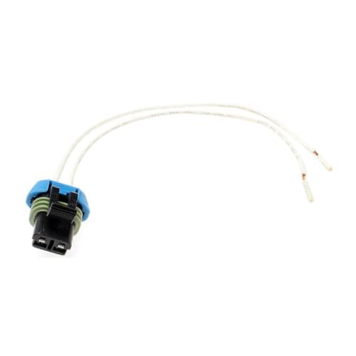 CarLights360 For Pontiac G3 2009 2010 Accelerator Pedal Position Sensor Connector | Plastic | Metal Contact Terminal Material | Blade Terminal | Push On Attachment Method | Rectangle | 1 Male Connecto