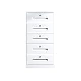 GFSGHZZ Filing Cabinet Steel Home Chest of Drawers Office Increased Capacity Multifunctional Storage Cabinet File Data Office Cabinet Storage Cabinet,White