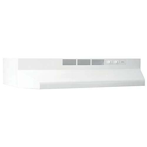 Broan-NuTone 413601 Non-Ducted Under-Cabinet Ductless Range Hood Insert, 36-Inch, White