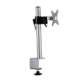 UWYTGF Monitor Mount,Height Adjustable Monitor Arm for Max 32 Inch Flat Curved Computer Screen,Monitor Stand Mount Fit 75X75& 100X100Mm,A