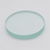 Premium Flat Glass Lens for Reflective Optics - Available in 20mm to 65mm Diameters, 2/3mm Thickness