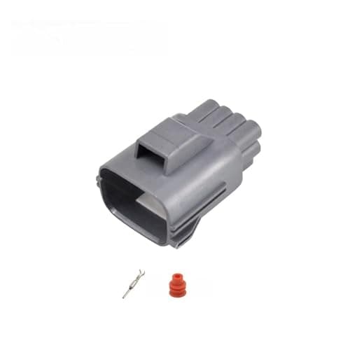 automotive connectors 8 Pin Fuel Pump Socket Tail Lamp Headlamp Turn Signal Lamp Socket 7283-5574-10 7282-5574-10 easy replacement(Male,5pcs)