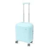 Athzuunn 18" Carry On Luggage Boarding Suitcase, Mint Blue