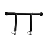 Fonowx Crib Handle Extension Bar Universal Extension Armrest Replacement Pushchair Crib Handle Extender Metal PP Flexible Design Suitable for Parents Indoor, 32mm