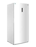 BLACK+DECKER 21.2 Cu. Ft. Convertible Freezer Refrigerator, Upright Freezer with Glass Shelves, Reversible Door,ENERGY STAR rated, Frost Free, BUC2120MW, White