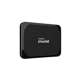 Crucial X9 4TB Portable SSD, Up to 1050MB/s, USB 3.2 USB-C, External Solid State Drive, Compatible with Windows, Mac, & Android, Reliable Storage for Games, Files, & Backups, Black - CT4000X9SSD902