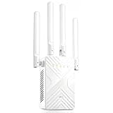 2026 WiFi Extender Signal Booster for Home, 8X Faster Long Range Internet Repeater, Covers Up to 15,888 Sq. Ft, Wireless Router Amplifier with Ethernet Port, Supports 99% Devices, 1-Tap Setup