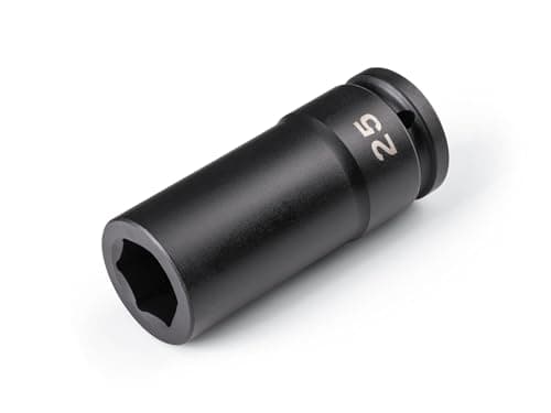 TEKTON 3/4 Inch Drive x 25 mm Deep 6-Point Impact Socket | SID33125