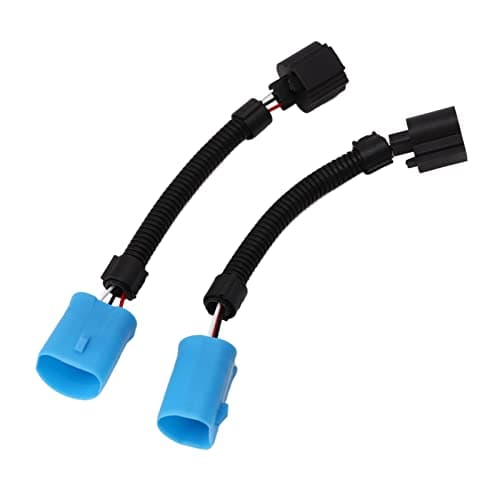 AOWINHIT Headlight Conversion Harness 9007 9004 HB5 Male to H13 9008 Female Adapter Plug and Play Kit High Temperature ABS Shell for 1999 2004 Trucks and