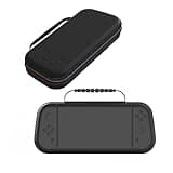 VRUIVR PU Portable Travel Bag Multi-function Storage Pouch with Game Card Slots For Switch 2