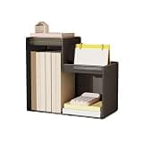 WANGHAI2024M Bookcases Home Iron Hollow Out Compact Bookshelf Desktop Office Supplies Storage Rack