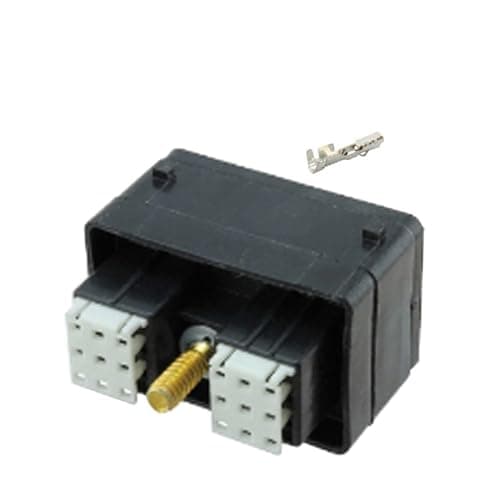 AICNRUT 1/5/10 Sets 18 30 Pin Waterproof Wiring Connector Black Female Plug Cinch With Terminal 5810130028 5810130029 AICNRUT(18p 581-01-18-023,1 set)