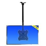 JDXQBLD Tv Mount,Sturdy Tv Ceiling Mount Bracket, Tilts, Swivels and Height Adjustable Fits Most 17-40" LCD Led Plasma Flat Panel Display for Living Room
