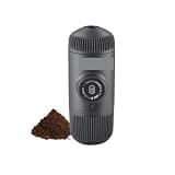 Portable Espresso Machine, 18 Pressure, Extra Small Travel Coffee Maker(Smoke)