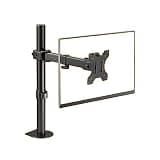 SDdPulse Monitor Arms Single Monitor Desk Mount Height Adjustable Monitor Stand Mount Monitor Arm Desk Mount Fits 13 to 32 Inch Screens VESA 75x75/100x100 Monitor Accessories