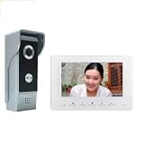 ONMYJFD Video Doorbell Door Phone Kit IR Night Vision Aluminum Alloy Camera Intercom Interphone System