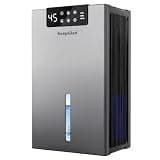 KeepGlad Dehumidifier, 98OZ Semiconductor dehumidifiers for Home, Humidity Display, Gray