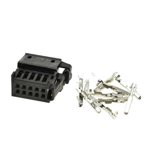 AICNRUT 1-20Sets 10 Pin 6R0 972 930 Auto Seat Adjustment Wiring Harness Plug Car Lift Switch Socket 1K0971992 6R0972930 1670990 AICNRUT(Female set,5Sets)