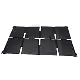 Drfeify 45W Foldable Solar Panel, Portable Solar Charger with DC5521 USB A Type C for Camping Outdoor Power Generator