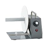 Label Wizard Rewinder Dispenser - 20-128mm Rewind Width, 180mm Diameters, Manual & Automatic Speed Control, Silent Operation, Perfect for Labeling & Packaging